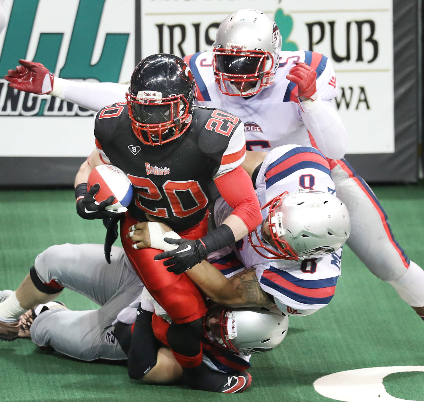 Bloomington Edge at Bandits football